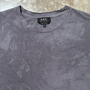 APC T Shirt Men XS (Oversized) Short Sleeve Marble Dye Boxy Fit Rue Madam Paris